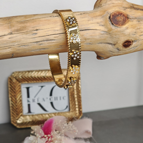Bracelet jonc Eclat