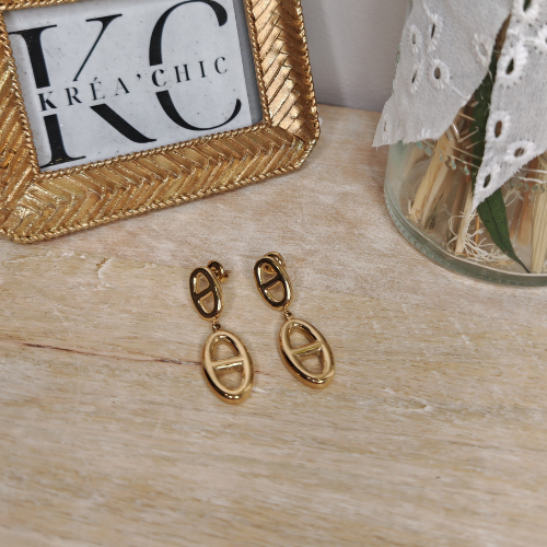 Boucles Ancrage (Or)