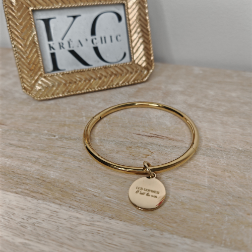 Bracelet jonc Copines
