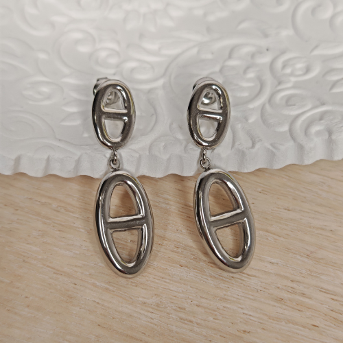 Boucles Ancrage (Argent)