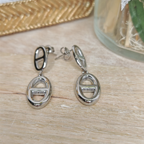 Boucles Ancrage (Argent)